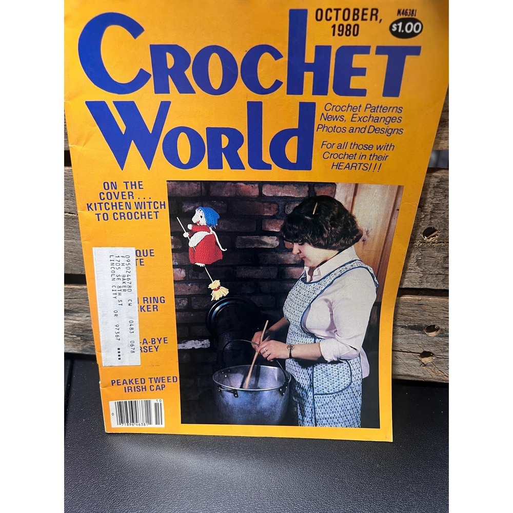 Crochet World, October 1980 Vintage Patterns